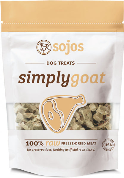 Sojos Simply Goat Freeze Dried Treats 4oz