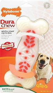 Nylabone Souper Size Bacon Durachew PLUS Massage Nubs