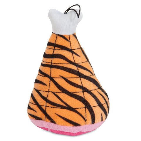 Petmate Zoobilee Tiger Mighty Meaties Hambone Dog Toy