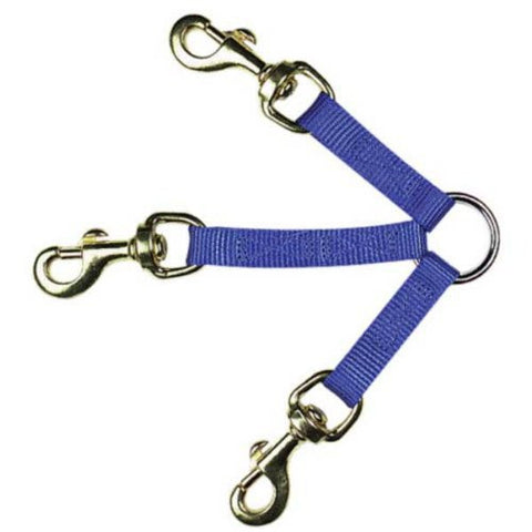 Guardian Gear Blue 3 Way Dog Coupler 12 Inch