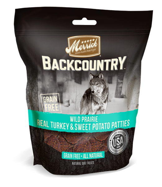 Merrick Backcountry Turkey And Sweet Potato Patty Treats