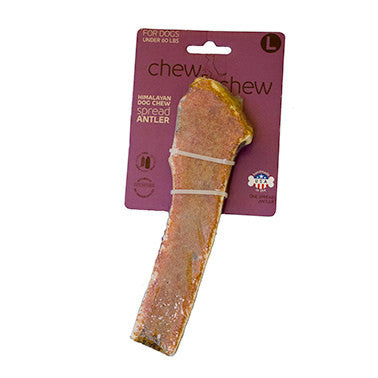 Himalayan Chew And Chew Spread Antler Large Dog Treat