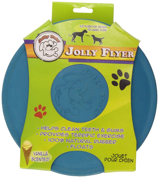 Jolly Flyer Rubber Dog Frisbee