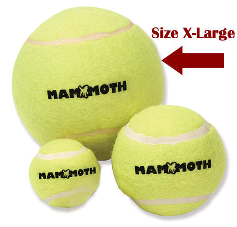 Mammoth X-Large 6 Inch Tennis Ball Dog Toy