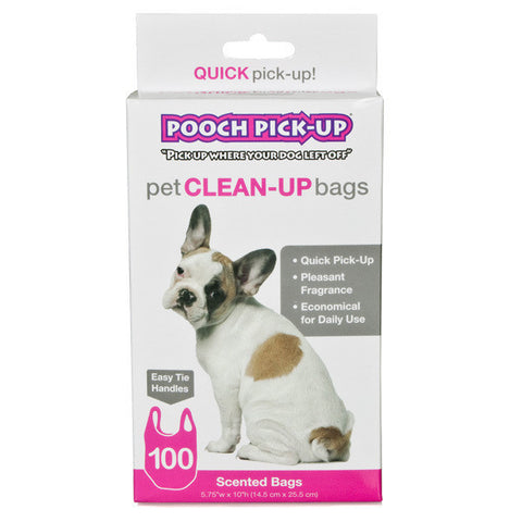 Outward Hound Pooch Pick Up Pink Scented Waste Bags 100 Count