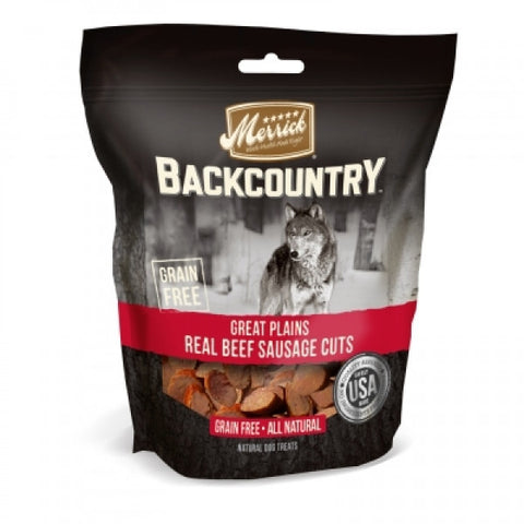 Merrick Backcountry Beef And Sausage Patties Dog Treats