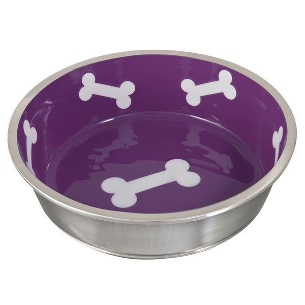 Loving Pets Large Robusto Bowl Violet Purple