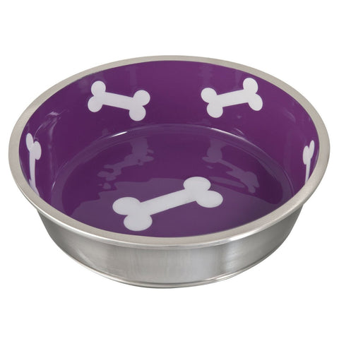 Loving Pets Large Robusto Bowl Violet Purple