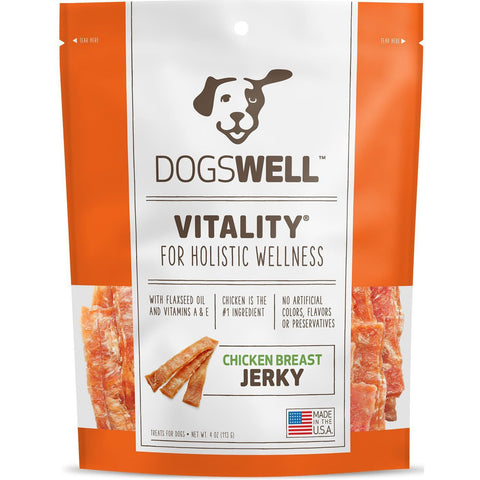 Dogswell Vitality USA Made Chicken Breast Jerky 4oz