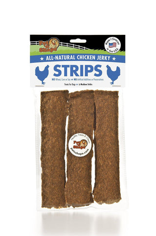 Pet N Shape Chicken Jerky Strips 6 Pack Medium 6 Inch