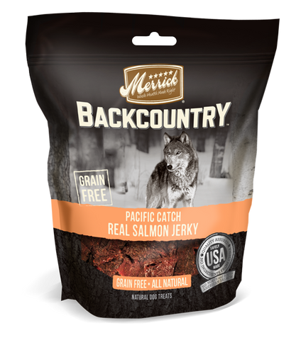 Merrick Backcountry Pacific Catch Real Salmon Jerky Dog Treats