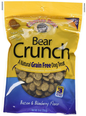 Charlee Bear Grain Free Bacon Blueberry Dog Treats 8oz