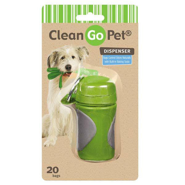 Axis Green Clean Go Pet Waste Bag Holder With Bags