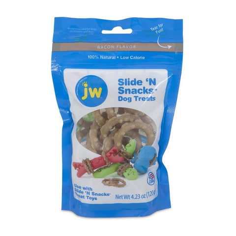 JW Pet Slide N Snacks Bacon Treats 5oz