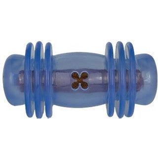 Starmark Large Crunching Barbell Treat Dog Toy
