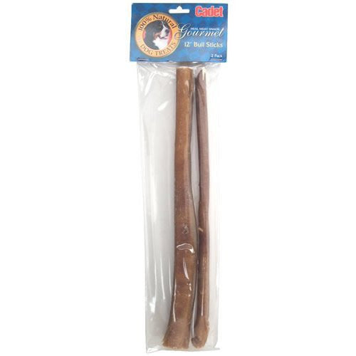 IMS Cadet Beef Bully Stick 12 Inch 2 Pack Dog Chews