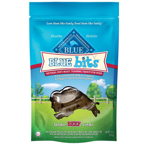 Blue Buffalo Blue Bits Beef Training Treats 4 oz