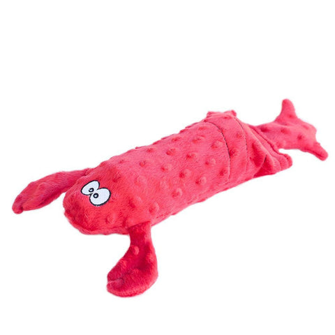 Zippy Paws Deluxe Water Bottle Crusherz Lobster Toy