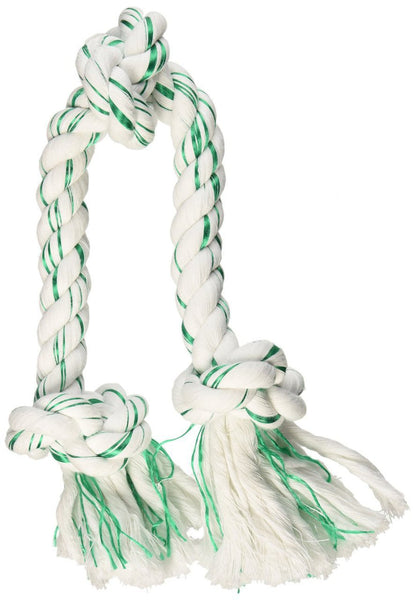 Booda Fresh N Floss Large 3 Knot Tug Rope Dog Toy