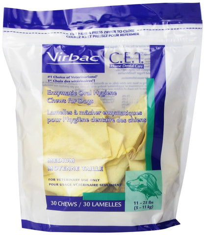 Medium Virbac CET Enzymatic Oral Hygiene Chews