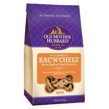 Old Mother Hubbard Mini Bac-N-Cheez Dog Biscuit Treats 5oz