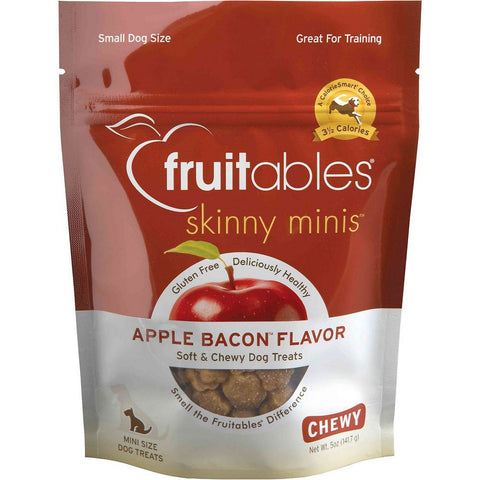 Fruitables Crispy Bacon & Apple Crunchy Dog Treats 7oz