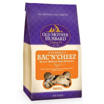 Old Mother Hubbard Small Bac-N-Cheez Dog Biscuit Treats 20oz