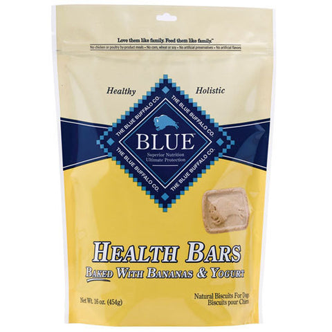 Blue Buffalo Health Bars Banana & Yogurt Treats