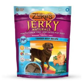 Zukes Jerky Naturals Beef Dog Treats