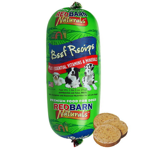 Redbarn Beef Dog Food Roll 2lb 3oz