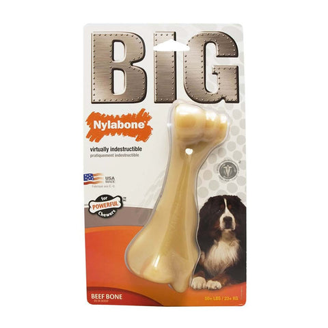 Nylabone Ultra Durable BIG Beef Chew Bone