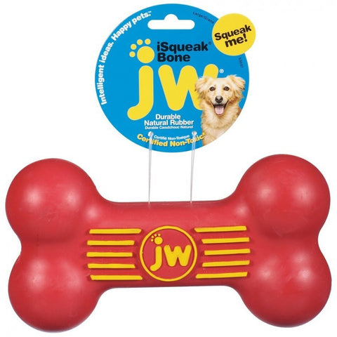 Medium JW Pet iSqueak Bone Dog Toy