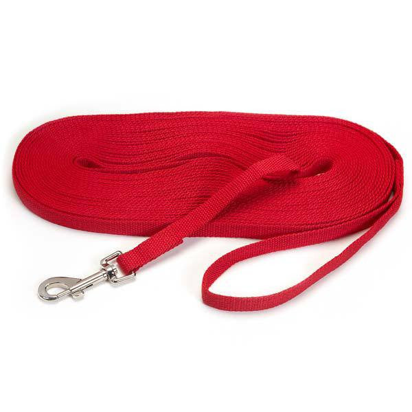 Guardian Gear Red Cotton Web Training Lead 50FT