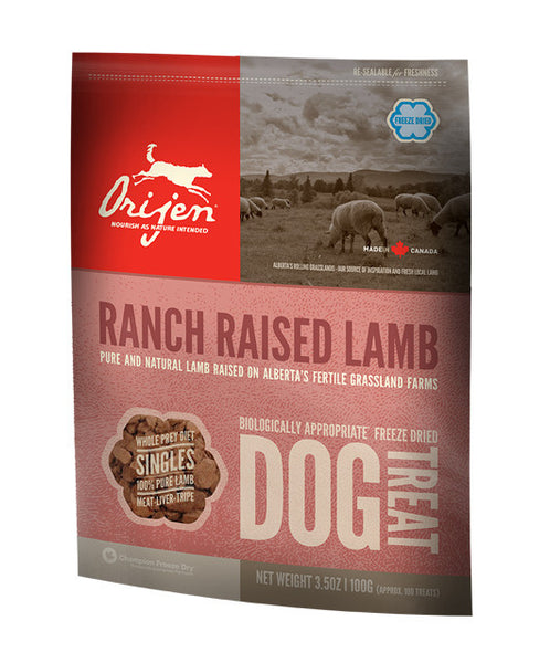 Orijen Freeze Dried Lamb Treats for Dogs 3.5 oz