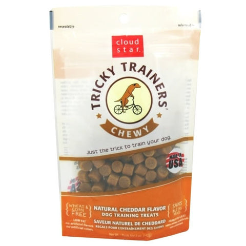 Cloud Star Tricky Trainers Cheddar Chewy Training Treats 14oz