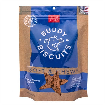 Cloud Star Soft & Chewy Buddy Biscuits Bacon Cheese 6oz