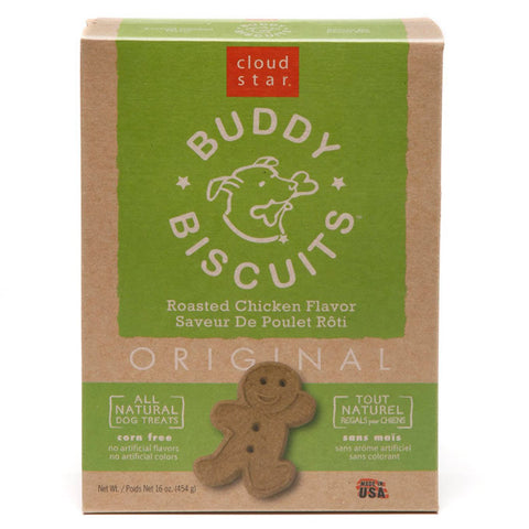 Cloud Star Original Buddy Biscuits Roasted Chicken 16 oz