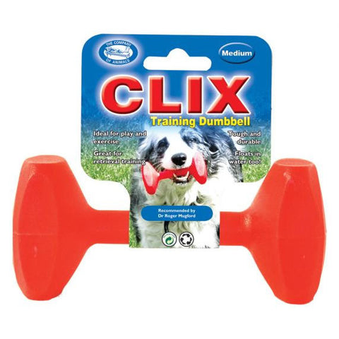 Clix Training Dumbbell Durable Medium Fetch Toy