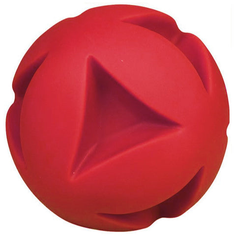 7 Inch Red Clutch Ball Dog Toy