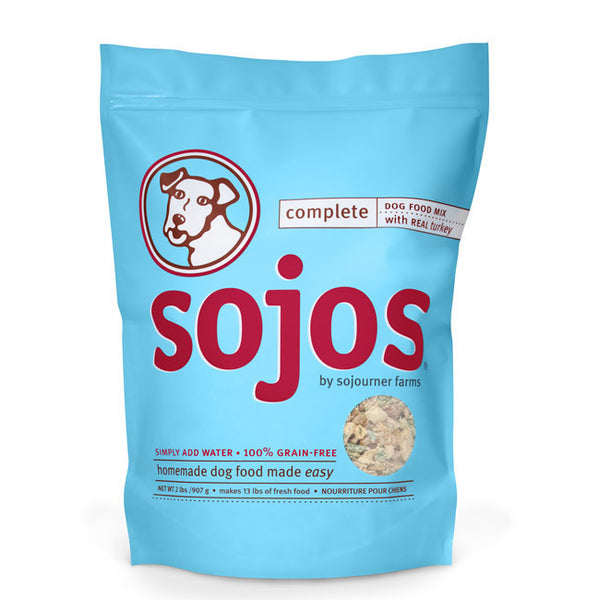 Sojos Complete Turkey Dog Food Mix 8lb