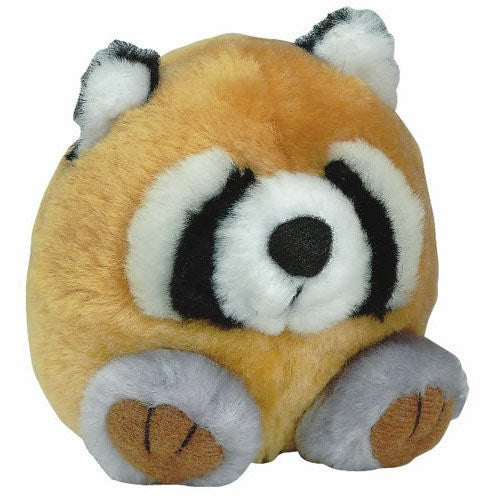 Petmate Booda Squatter Racoon Toy 4" Plush Toy