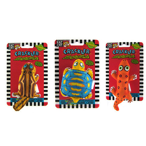 Fat Cat Crackler Assorted Catnip Activation Toy