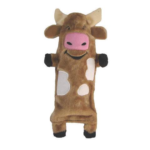 Outward Hound Bottle Buddies Cow Water Bottle Toy