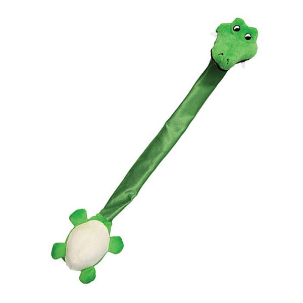 Kong Long Neck Dangler Gator Dog Toy