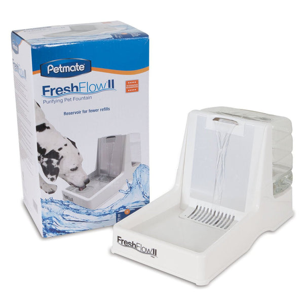 Petmate 170oz Fresh Flow II Fountain Water Bowl