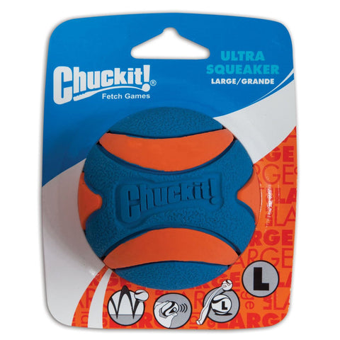 Chuckit Large Ultra Squeaker Ball 1 Pack