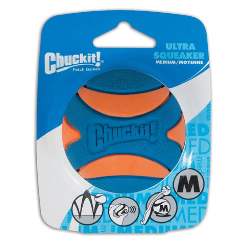 Chuckit Medium Ultra Squeaker Ball 1 Pack