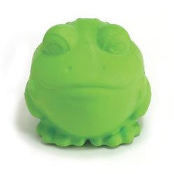 JW Pet Small Darwin The Frog Rubber Dog Toy