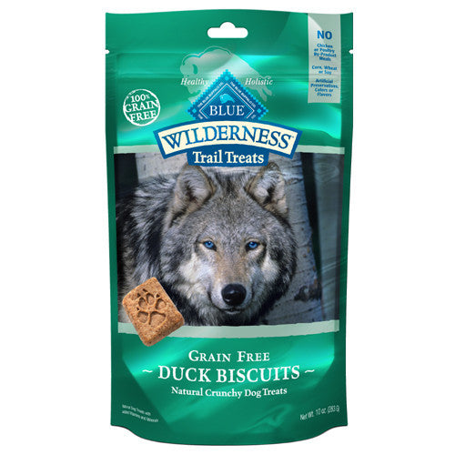 Blue Buffalo Wilderness Trail Treats Duck Biscuits 10 oz