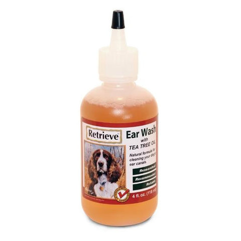 Retrieve Health Dog Ear Wash With Tea Tree Oil